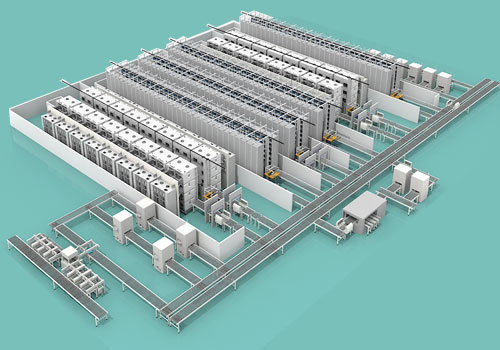 High precision cylindrical battery injection machine